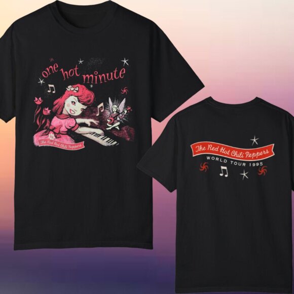 Red Hot Chili Peppers One Hot Minute 1995 Tour Rock Band Music Fan T-Shirt 159 - Picture 1 of 6